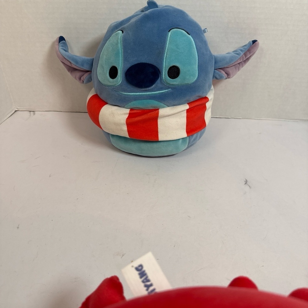 Squishmallow Kellytoy Plush Disney Lilo & Stitch Lifesaver Ring Stitch 8" - Picture 6 of 7